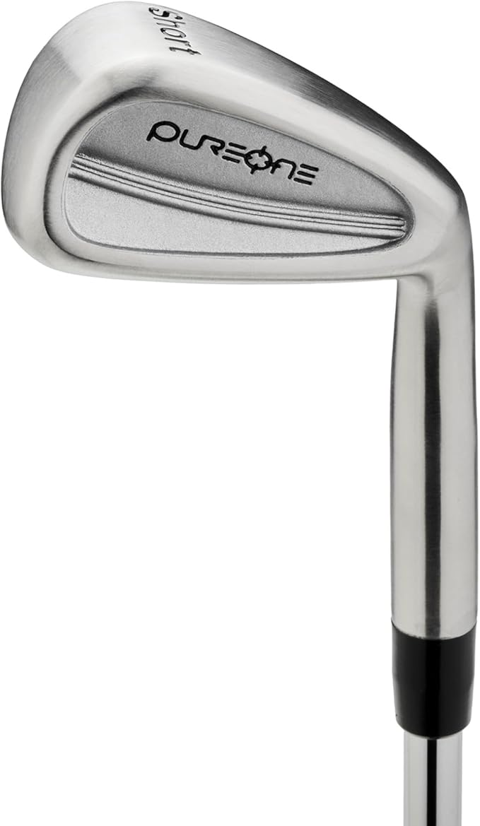 PureGrip™ Golf Training Aid Club – Right-Handed Swing Trainer with Small Club Head and Molded Grip for Consistency and Accuracy – Improve Muscle Memory, Grip Position, and Swing Tempo