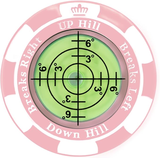 SlopeMaster ProGreen Reader - Golf Ball Marker with High Precision Green Reading Aid Golf Accessories for Men Women