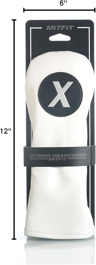 Single Headcover, Easy Slip-On Easy-Off Golf Club Head Cover, Fleece Lined Interior, Water Resistant and Durable Shell, Individual Retail Pack