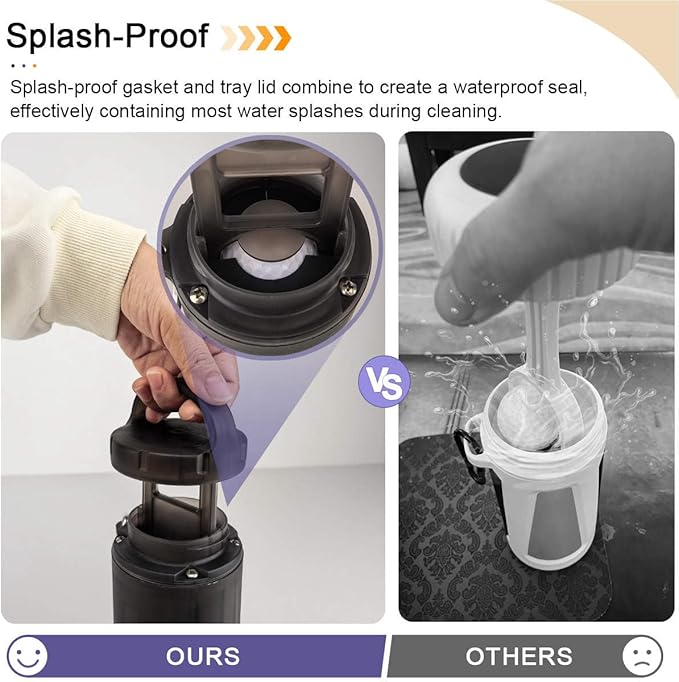 Golf Ball Cleaner Washer, Portable Cleaning Cup for Golf Ball with Towel - That can Quickly Clean Golf Balls During The Competition, Easy Attachment to Bag or Cart