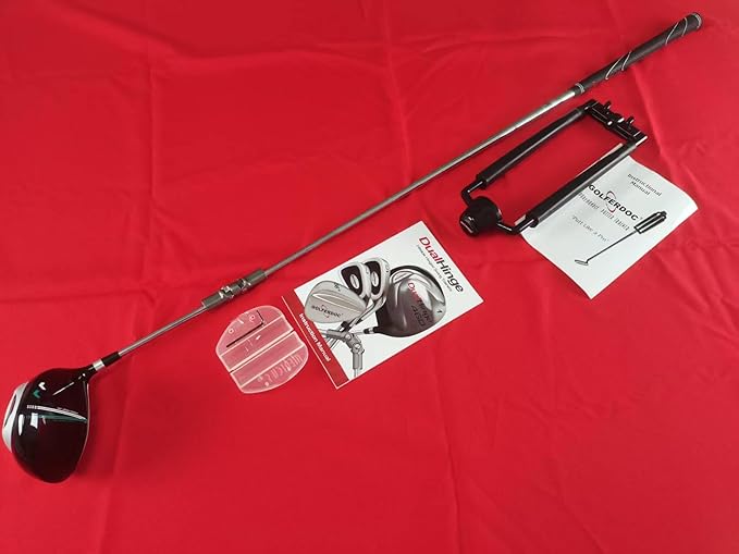 Pack Dual-Hinged DA 460CC Driver Golf Club loft 12 Degree RH +7# Iron Golf Club RH Swing Training Aid with Dual Hinge +Putter Swing Correcting Training Package