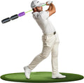 Aero Stiff Shaft, Golf Training Aid and Warm Up Tool, Speed Stick for Golf, Golf Swing Trainer, Improves Swing Speed, Wind Resistance, Adjustable Pineapples, Gain Up to 30 Yards On Your Drive