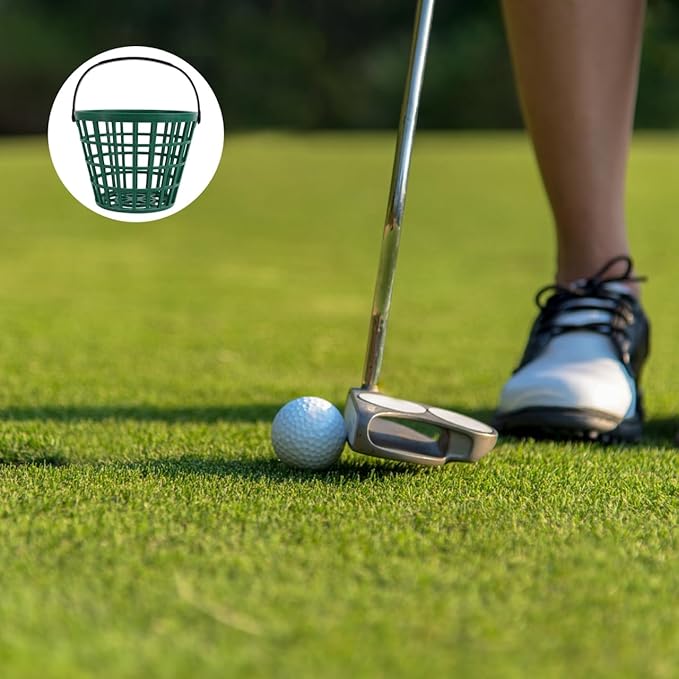 VANZACK Golf Accessories Small Ball Holder Container Ball Basket Golf Range Baskets Bucket Holds Holder Container Storage