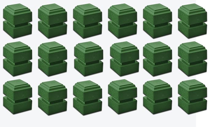 GTM101018 Recycled Plastic Capital Tee Markers, Set of 18