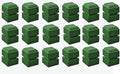GTM101018 Recycled Plastic Capital Tee Markers, Set of 18