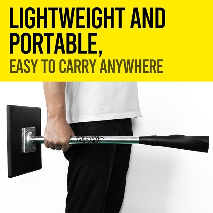 Portable Batting Tee for Baseball/Softball, Height Adjustment from 25-37 inch,Easy Transport Premium Baseball Tee with Rubber Top,Heave Duty Base Hitting Tee for Kids/Youths/Adults