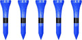Wooden Golf Tees 3-1/4", 2-3/4", 2-1/8", 1-1/2" Available, 100 Count (Natural Color, White, Black, Blue, Red, Green, Yellow, Pink, Orange)