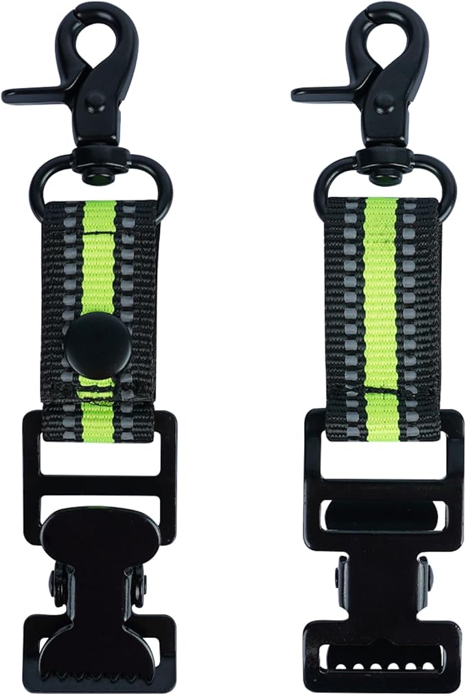MELOTOUGH Golf Glove Clip Work Gloves Belt Clips with Alligator Clips for Work Glove Holder Construction Gloves Golf Accessories