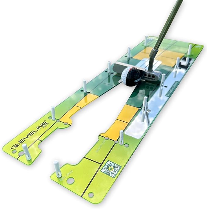 Genuine EyeLine Golf Alignment Putting Mirror - Top Training Aid on The PGA Tour - See Rapid Improvement - Helps Beginner, Junior, and Scratch Golfers