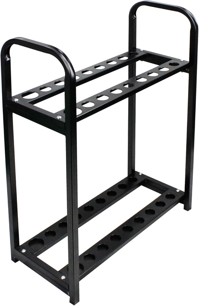 Crestgolf Acrylic Golf Club Organizers Golf Club Display Golf Putter Rack (18-hole)