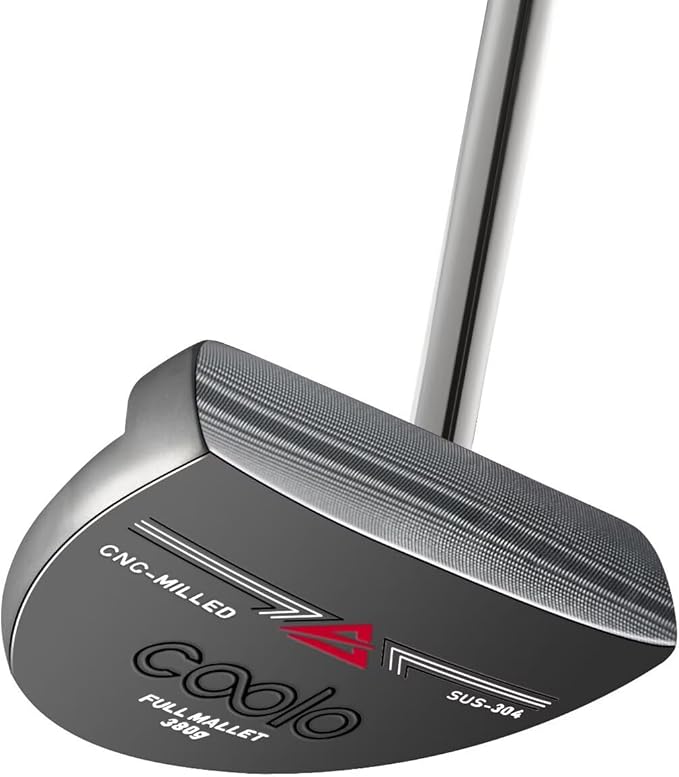 COOLO Low Torque Golf Putter, Provide Greater Stability and Less Face Twisting, Blade/Mallet/Heavy/Center Shafted/Counter Balanced Putter, Oversized Grip, Right & Left