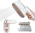 Steamer For Clothes, Steamer ＆ Iron 2 In 1,Portable Handheld travel Steam,1200W 15s Heat Up for Travel Size,Wrinkle Remover,200ml Tank,3 Modes for dress shirts for home travel,White,120V