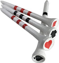 PrideSports 2-3/4" Playing Card Tees, White (PS23445C)