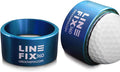 LineFix360 (BLUE) Golf Ball Alignment Marker – Precision 360° Line Tool for Enhanced Putting Accuracy