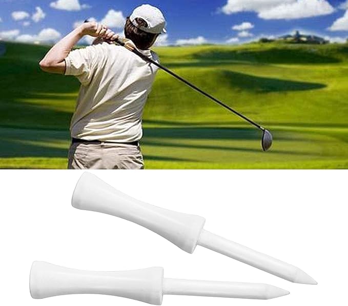 Step Down Golf Tees 2-1/8"or 2-3/4"or 3-1/4" 100 Count Wooden Golf Castle Tees