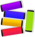 Neoprene Luggage Handle Wraps for Traveling Bright Color Luggage Tags/Handle Wraps/Handle Covers-Mixed 5 Colors