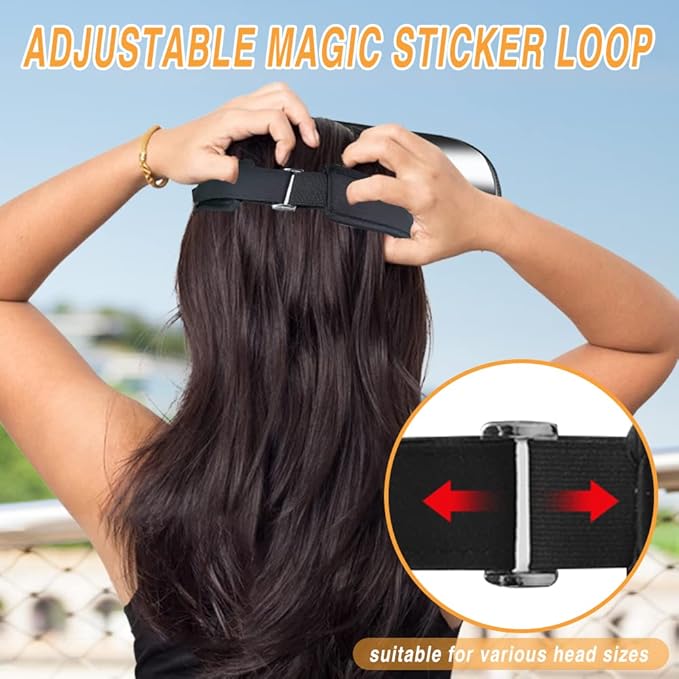 WAYCOM Sun Cap, Sun Visor Hat - UV Protection Hat -Premium UPF 50+ Hat for Hiking, Golf, Tennis, Outdoors
