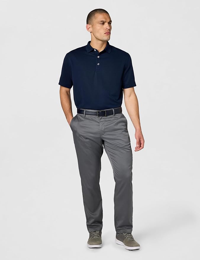Callaway Mens Short Sleeve Ottoman Performance Golf Polo