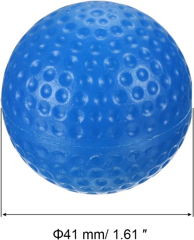 PATIKIL Golf Practice Balls, Hollow Flight Training for Indoor Swing Practice