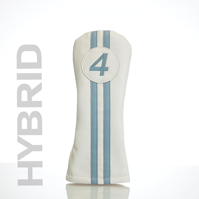 Single Headcover, Easy Slip-On Easy-Off Golf Club Head Cover, Fleece Lined Interior, Water Resistant and Durable Shell, Individual Retail Pack