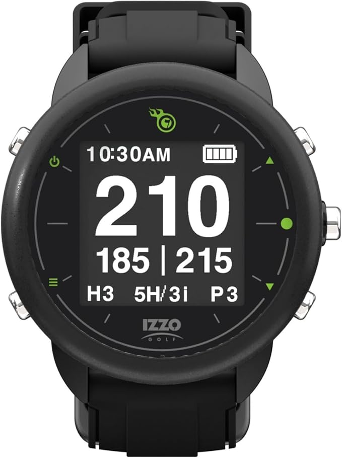 Izzo Golf Swami Golf GPS Watch with Personalized Club Suggestions