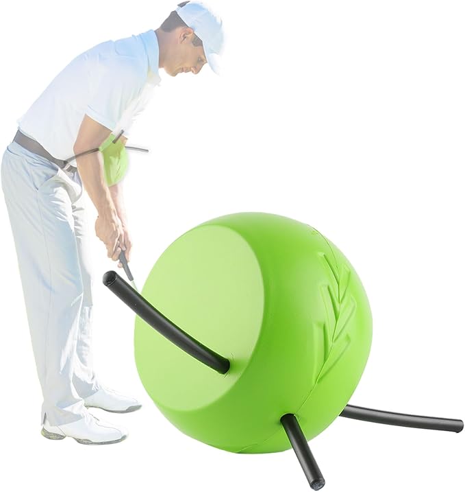 The Connector Golf Training Aid,Simple and Effective Training Tool,Golf Swing Trainer for Posture Correction Practice,Golf Training Aids Helps Train Proper Swing Mechanics,Arm Structure