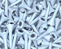 TRUESTRIKE Premium USA Golf Tees – 100-Pack Durable 3¼" / 2¾" Plastic Tees – Made in USA – Perfect Holiday Golf Gift
