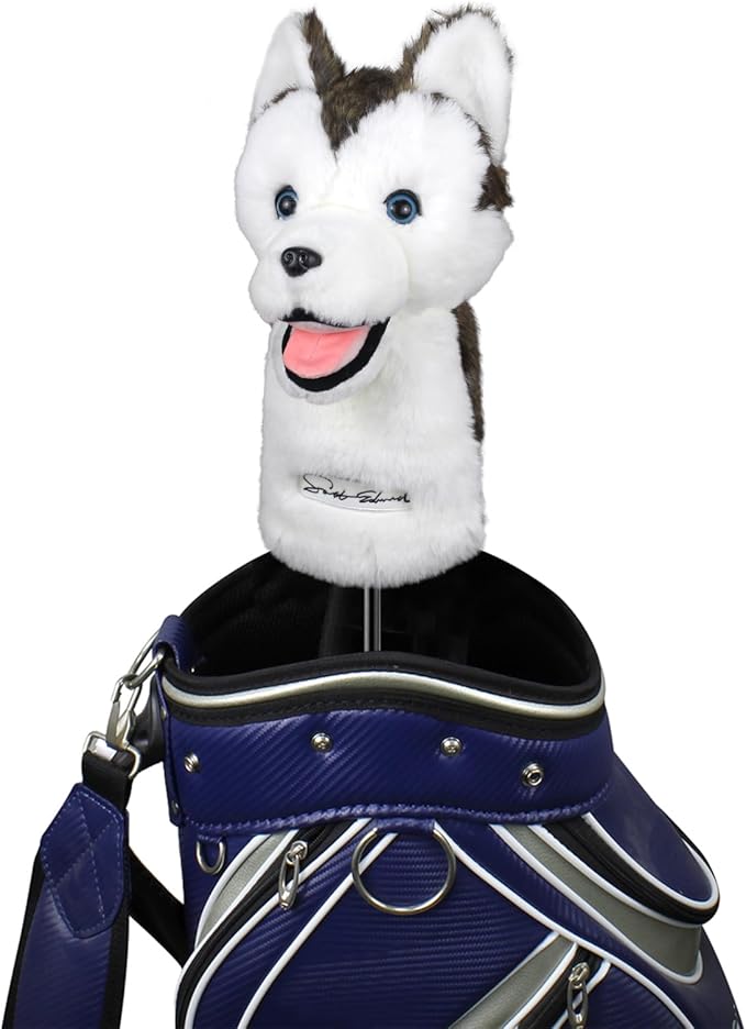 Scott Edward Golf Club Cover Fit Well for Driver or Fairway Wood Golf Club, Funny Cute Animal Design Soft Functional Golf Headcover Stylish Protection for Your Clubs for Men and Women