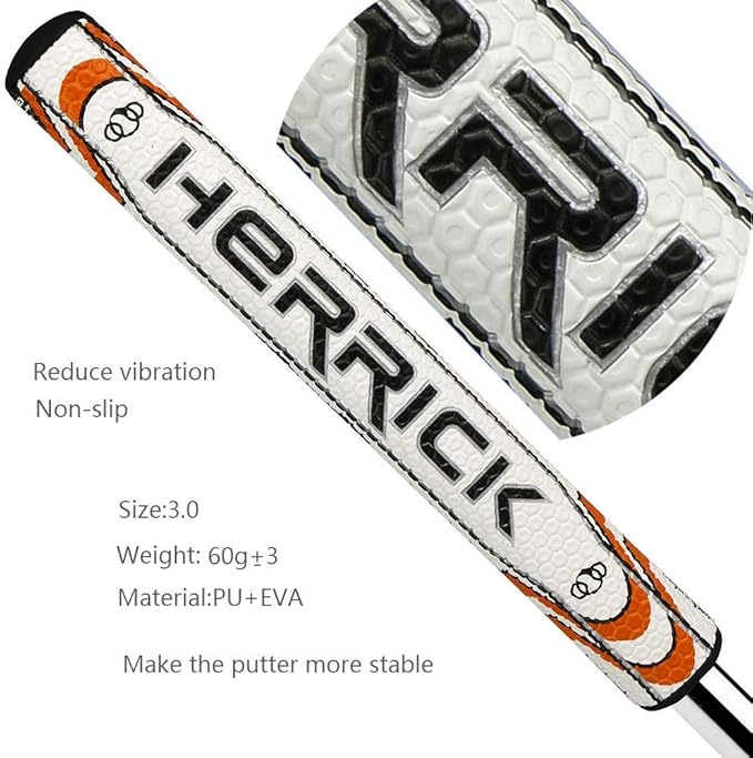 Golf Putter Grip for Mens PU Material Lightweight Portable Soft Many Color to Choose