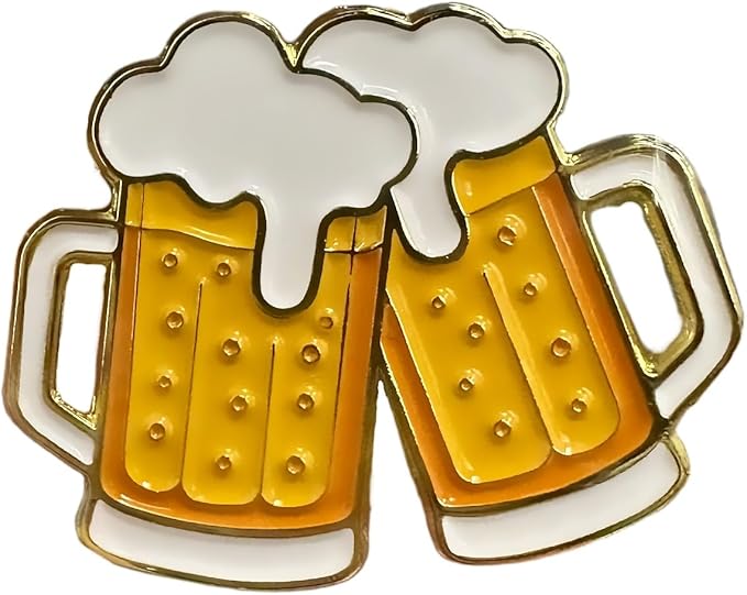 Funny & Unique Golf Ball Markers with Hat Clip – Food & Fun Icons – Perfect Golf Accessories & Gifts