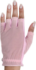 Solar Tan Women’s Half Golf Glove | SPF 10 UV-Filter Fabric, Breathable Cooling Fingerless Design for Even Tan