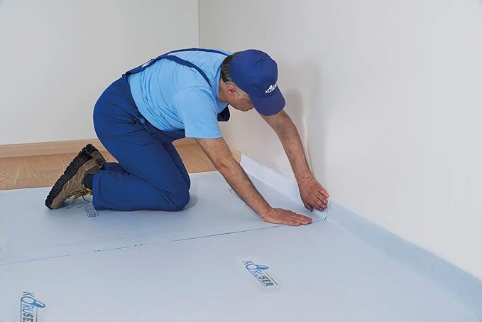 Temporary Floor Protection 36’’ x 100’ - Anti Slip, Easily Applied Save Your Time - 100% Paint Proof – Reusable Material,Coverage of 300 sqft!