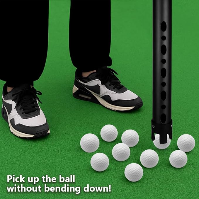 Golf Ball Retriever, Aluminum Golf Ball Picker Upper Tube