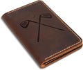 Personalized Leather Golf Scorecard & Yardage Book Holder, Personalized Golf Gift, Yardage Book Holder, Gifts for Dad, Gifts for Golfers