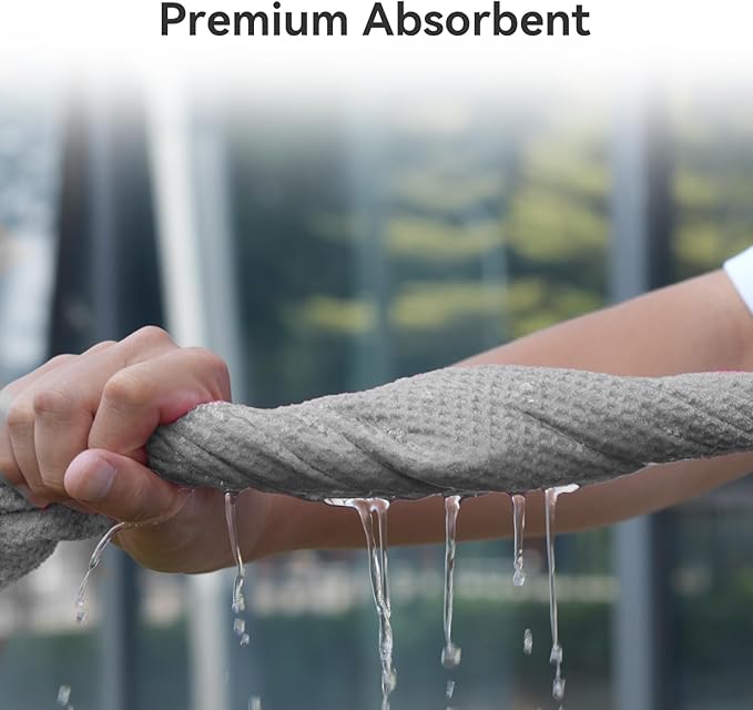Magnetic Golf Towel with Clip and Cleaning Pocket -Premium Ultra Absorbent and sandfree Waffle Weave Microfiber Towel-Golf Accessories for Golf Bags, Carts or Clubs 16"*16“