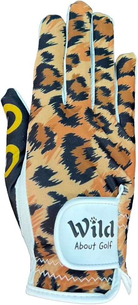 Giggle Golf Women's Golf Glove - Adjustable Strap, Left Hand Gloves for Women