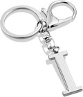 LAXPICOL Gold Letter A-Z Keychain for Women Bag Charms Purse Charms For Handbags Metal Alphabet Initial Letter Keychain