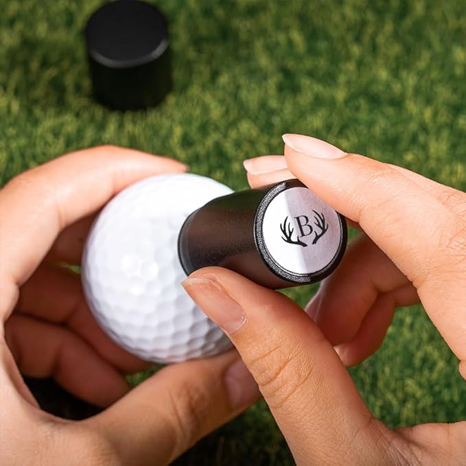 callie Personalized Monogram Golf Ball Stamp - Customized Golf Marker with Initial Name, Golf Accessories Gifts for Men, Dad, Husband, Golfers