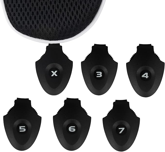 Andux 4 Pack Long Neck Golf Hybrid Club Head Covers Dial No. Tag CTMT-01