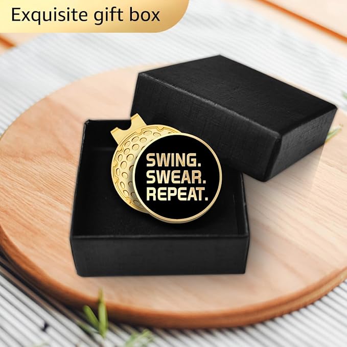 I Love Golf So Much Ball Marker with Magnetic Hat Clip, Funny Golf Accessories Gifts for Men Women, Novelty Birthday Gifts for Men Women Golfer Fan