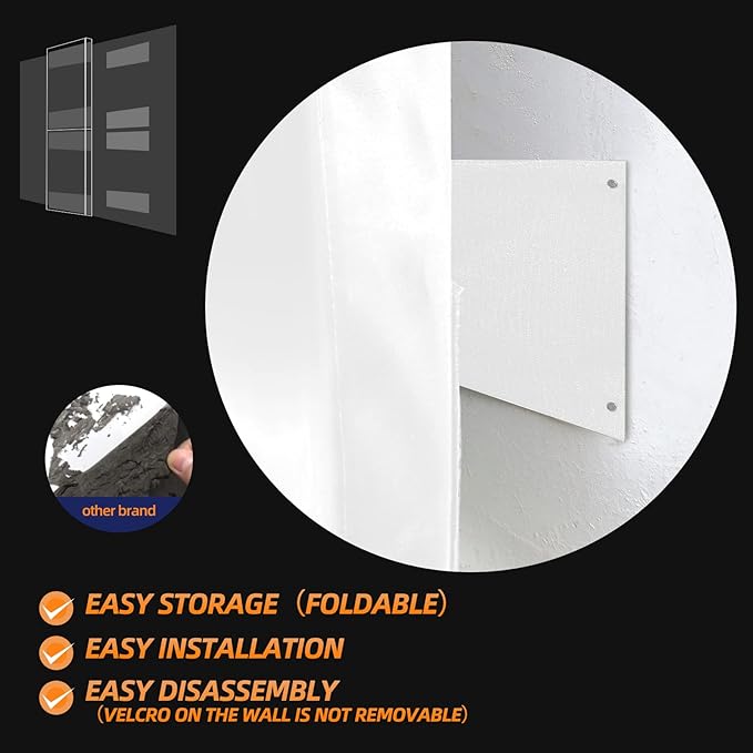 PROGOAL Gym Wall Paddings Basketball Court Wall Protection Pad - 2”Thick Foam Wall Mat Durable Protector for Wall-Mounted Basketball Hoops Garage Taekwondo（60" Lx20 W）