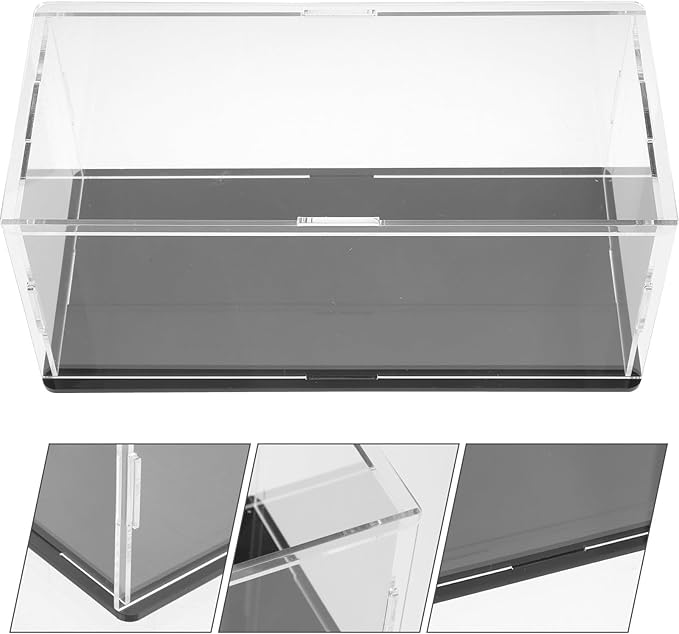 Golf Ball Display Case Acrylic Dustproof Holder Decorative Golf Ball Accessory for Household Memorabilia Storage