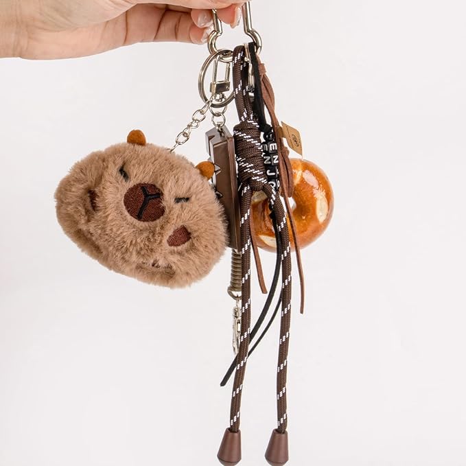 Georgie Porgy Bag Charms Keychains Handbag Accessories for Women Purse Backpack Sports Bag Pendant Cute Unique Gift for Girls