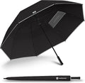Weatherman Umbrella - Golf Umbrella - Windproof Sports Umbrella Resists Up to 55 MPH Winds - Available in 2 Sizes and 5 Colors