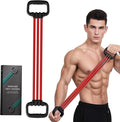 Resistance Bands with Handles, Single Resistance Bands, Exercise Bands with Comfortable Handles, Resistance Training, Physical Therapy, Home Workouts, Fitness, Pilates