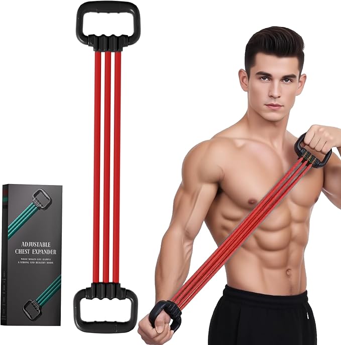 Resistance Bands with Handles, Single Resistance Bands, Exercise Bands with Comfortable Handles, Resistance Training, Physical Therapy, Home Workouts, Fitness, Pilates