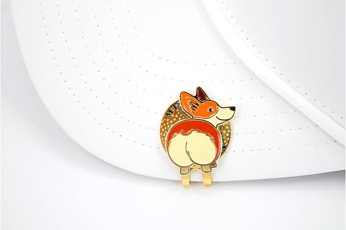 Funny Golf Ball Marker + Premium Magnetic Hat Clip | Unique Gift for Men & Women Golfers | Hilarious Golf Accessory for Any Golfer | NEW Designs!