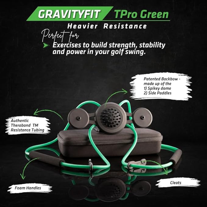 Golf Swing Performance Trainer Aid | Golf Swing Trainer Trusted by PGA Coaches | Backed by 30 Years Research | Elevate Your Golf Training | Enhance Strength, Stability, Rotation & Posture