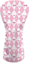Golf Club Head Covers for Club Protective, Waterproof PU Leather Driver Fairway Wood Hybrid Head Cover
