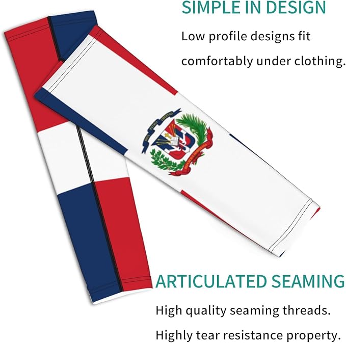 Flag Arm Sleeves Filipino Flag Compression Arm Sleeves for Men Women Tattoo Cover Up Cooling Arm Sleeve 1 Pair